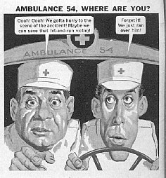 Car 54 Where are You starring Joe E. Ross as Gunther Toody and Fred Gwynne as Francis Muldoon. 1961-1963. Featuring Bea Pons as Lucille Toody, ... - madmag2car54